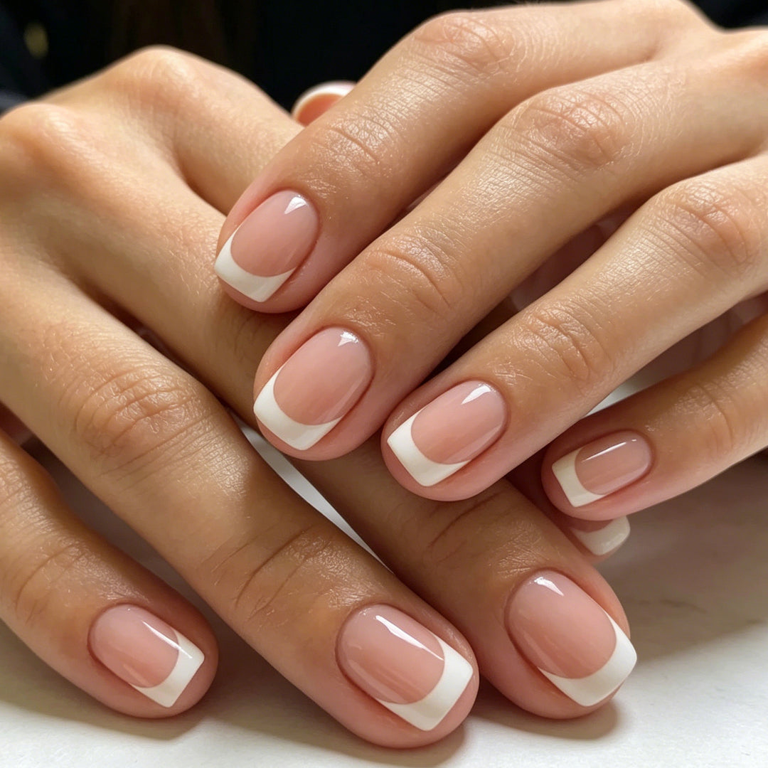 French Tip Nail Art Enhancements Kalsten