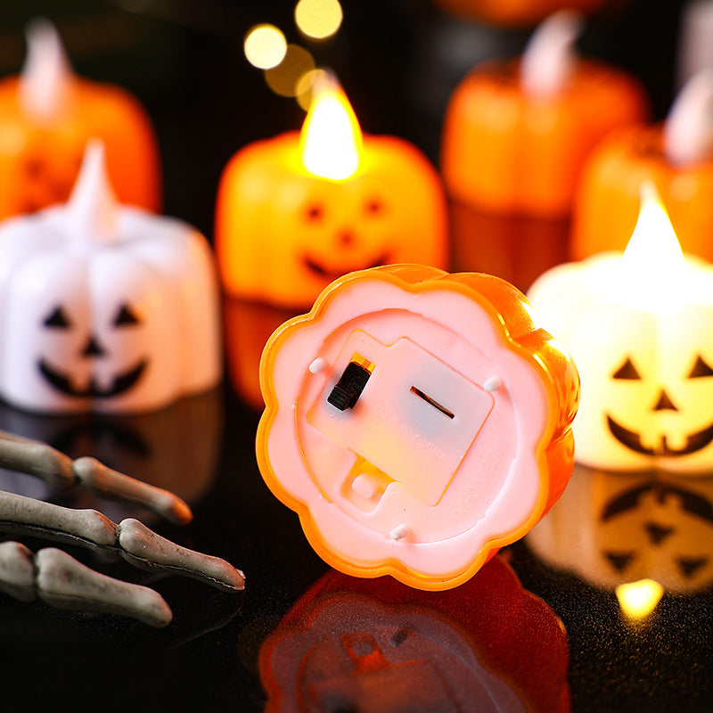 Creative tealight decoration in pumpkin design Kalsten