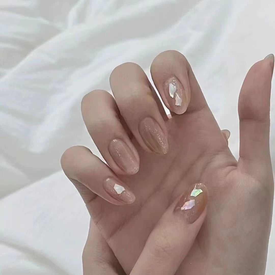 Elegant French Tip Press-On Nails