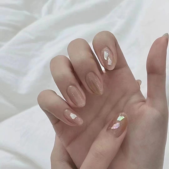 Elegant French Tip Press-On Nails