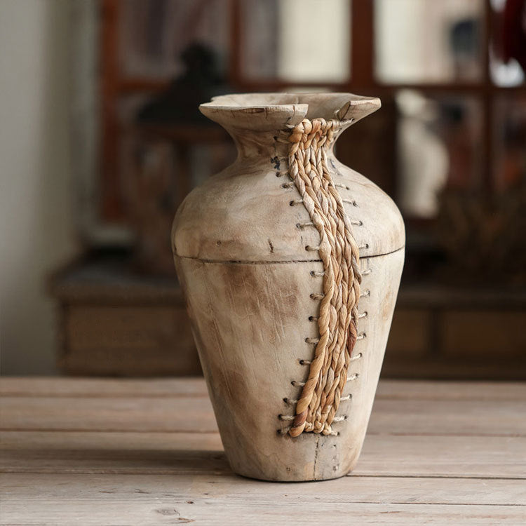 Textured Decorative Ceramic Vase