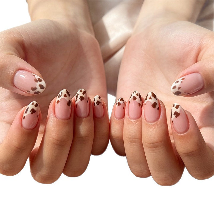 Elegant Animal Print Nail Art Extensions Kalsten