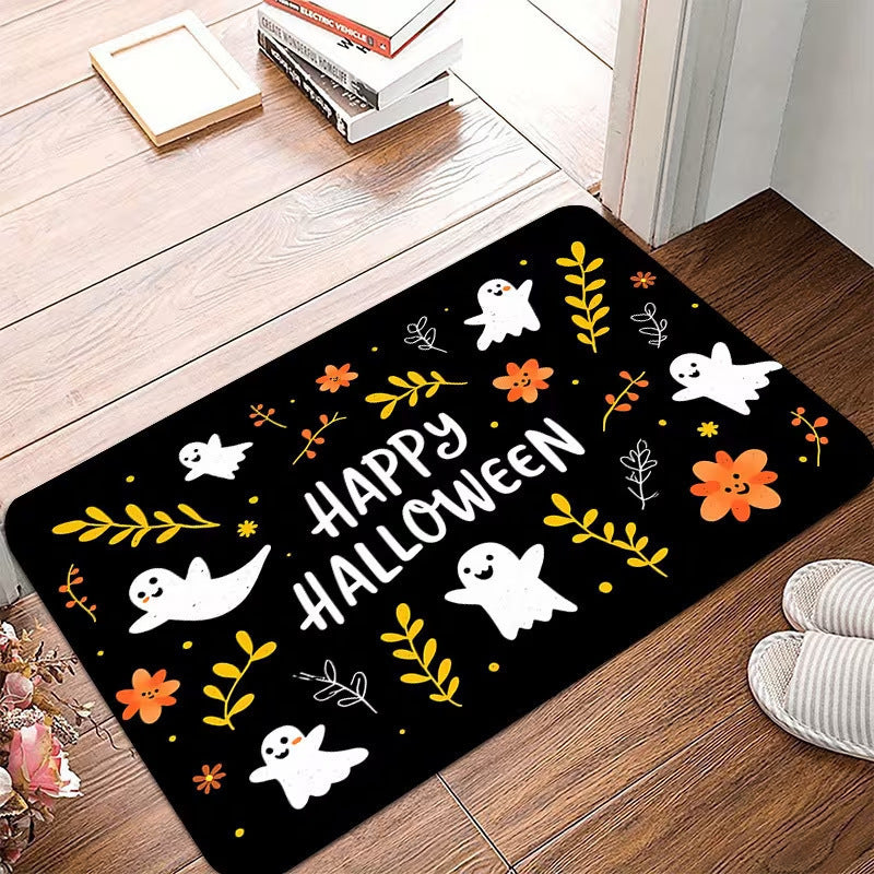 Halloween-Themed Decorative Doormat