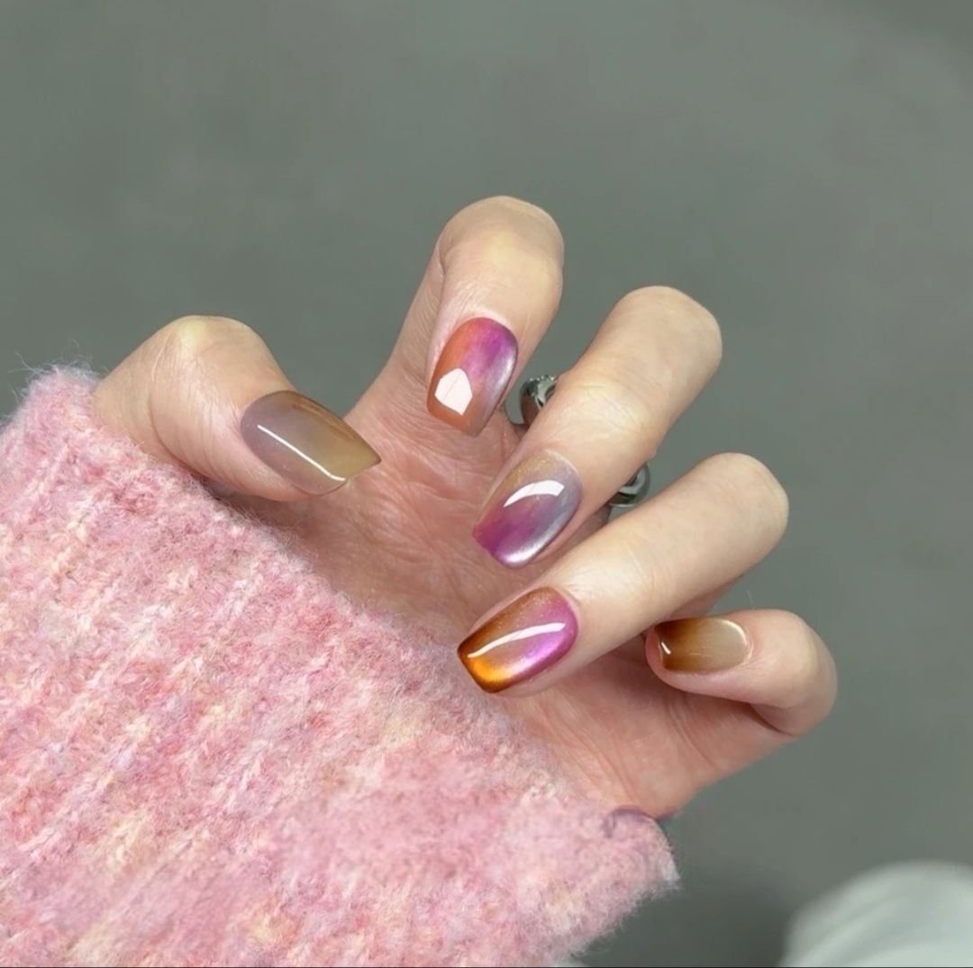Floral Art Press-On Nail Set Kalsten