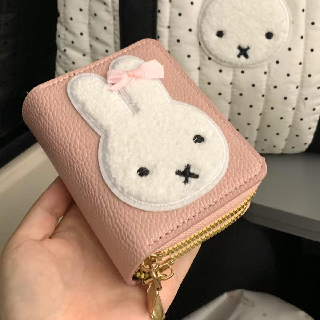 Cute Animal-Themed Zip Wallet