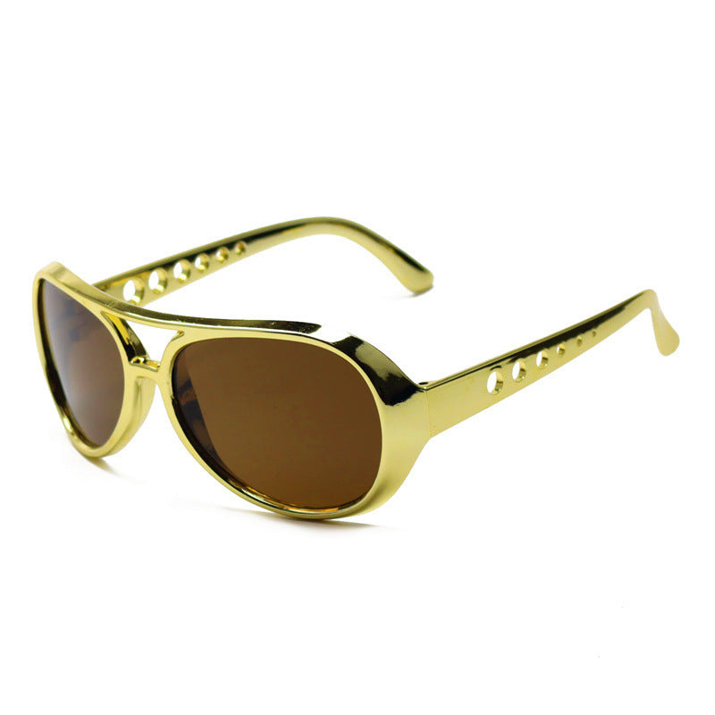 Stylish Shield Sunglasses with Hole Design Kalsten