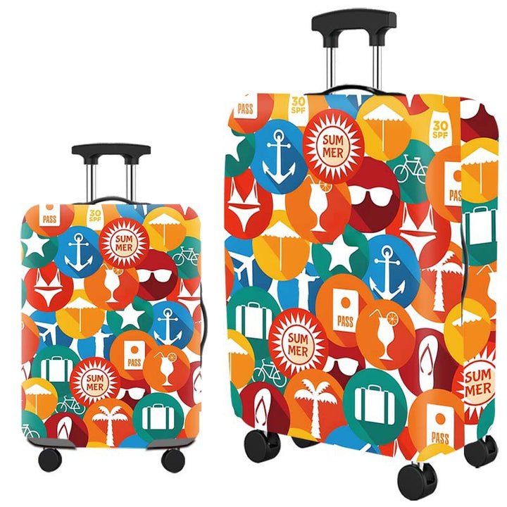 Artistic Travel Hard Shell Suitcase Kalsten