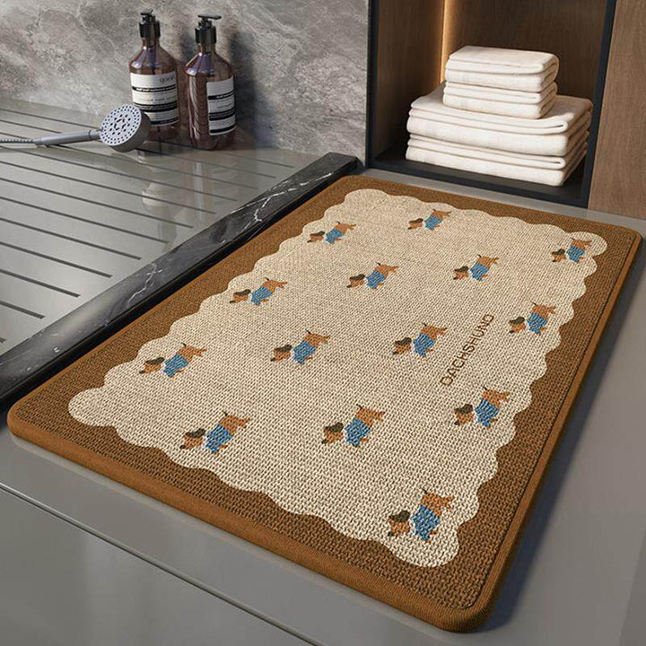 Luxury Textured Bath Mat