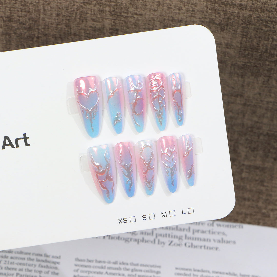 Artistic Nail Art Set with Unique Designs Kalsten