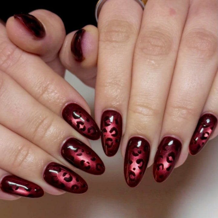 Luxury Animal Print Press-On Nails Kalsten
