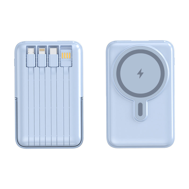 Portable power bank with multifunctional charging cables Kalsten