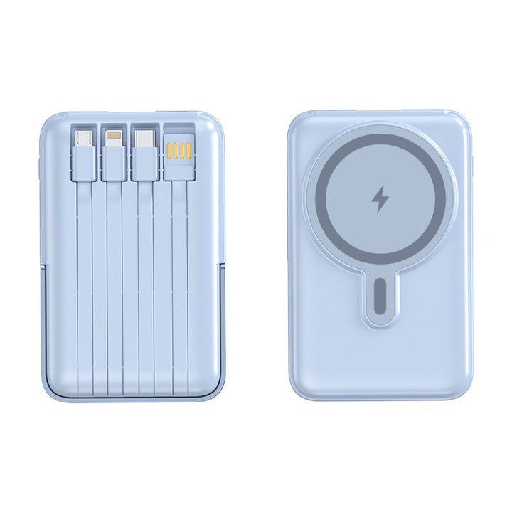 Portable power bank with multifunctional charging cables Kalsten