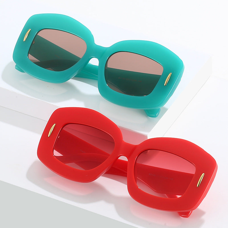 Contemporary Chunky Frame Sunglasses Kalsten