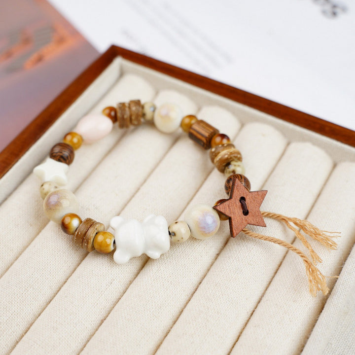 Heart-Shaped Beaded Bracelet Kalsten