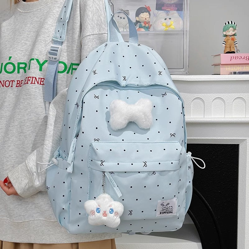 Polka Dot Backpack