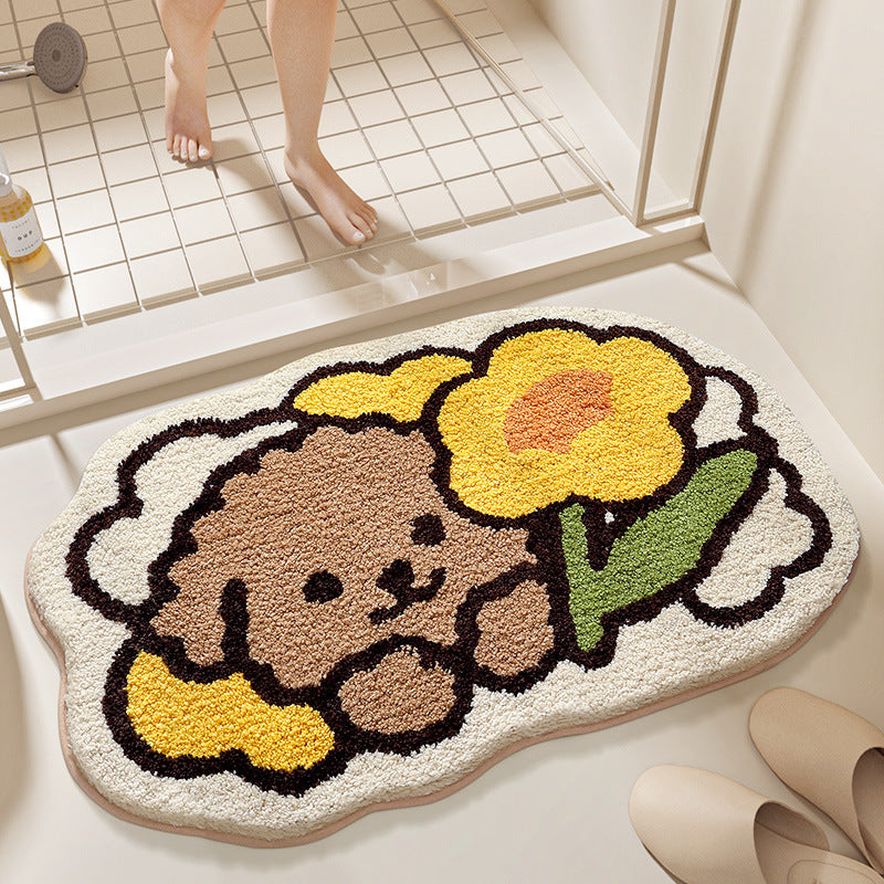 Pet-Themed Bath Mat