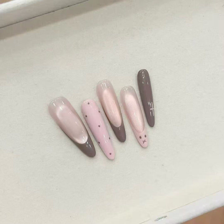 Artistic Long Stiletto Nail Enhancements Kalsten