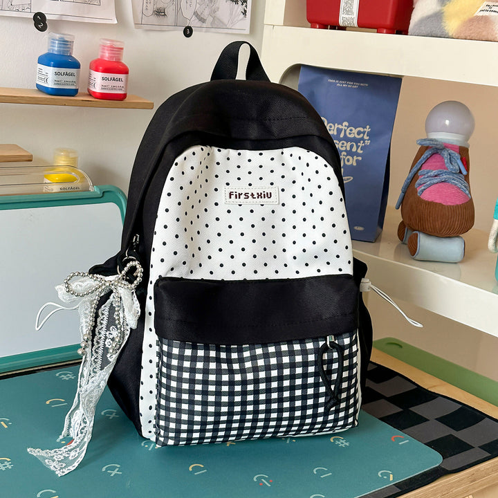 Charming Patterned Daily Backpack Kalsten