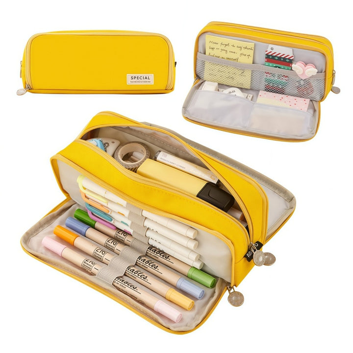 Versatile Multi-Compartment Pencil Case Kalsten