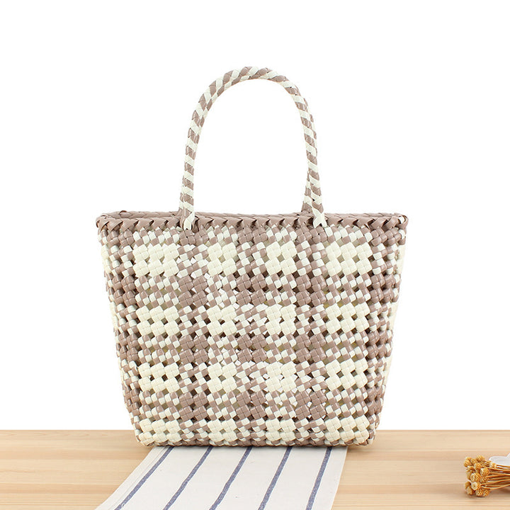 Beach and shopping bag made of high-quality woven material Kalsten