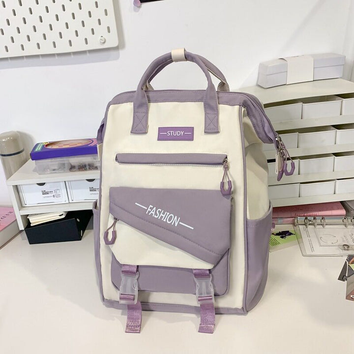 Multifunctional Study Backpack with Stylish Design