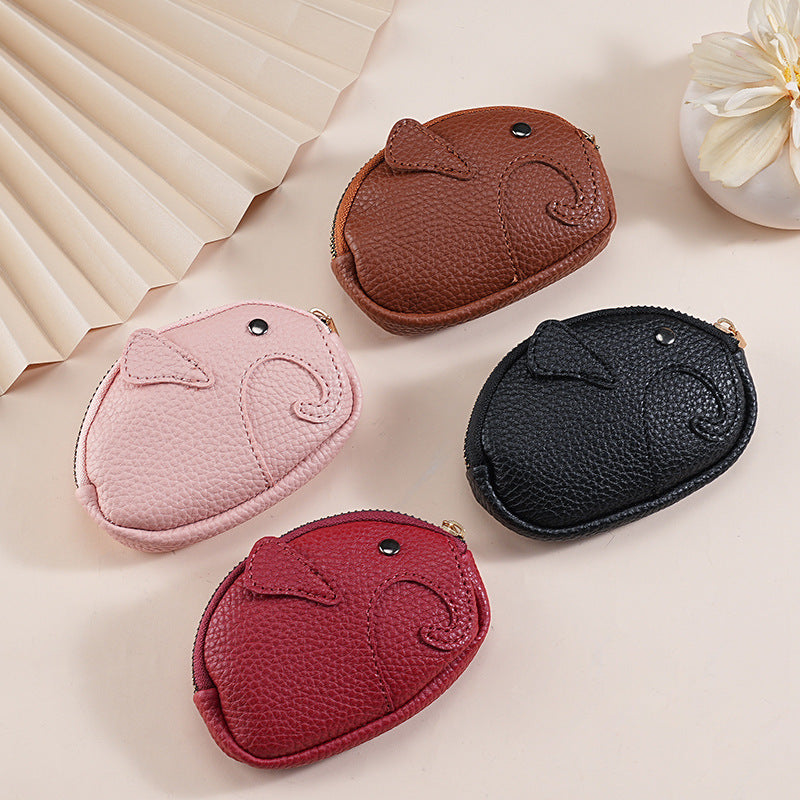 Cute Elephant-Shaped Coin Purse