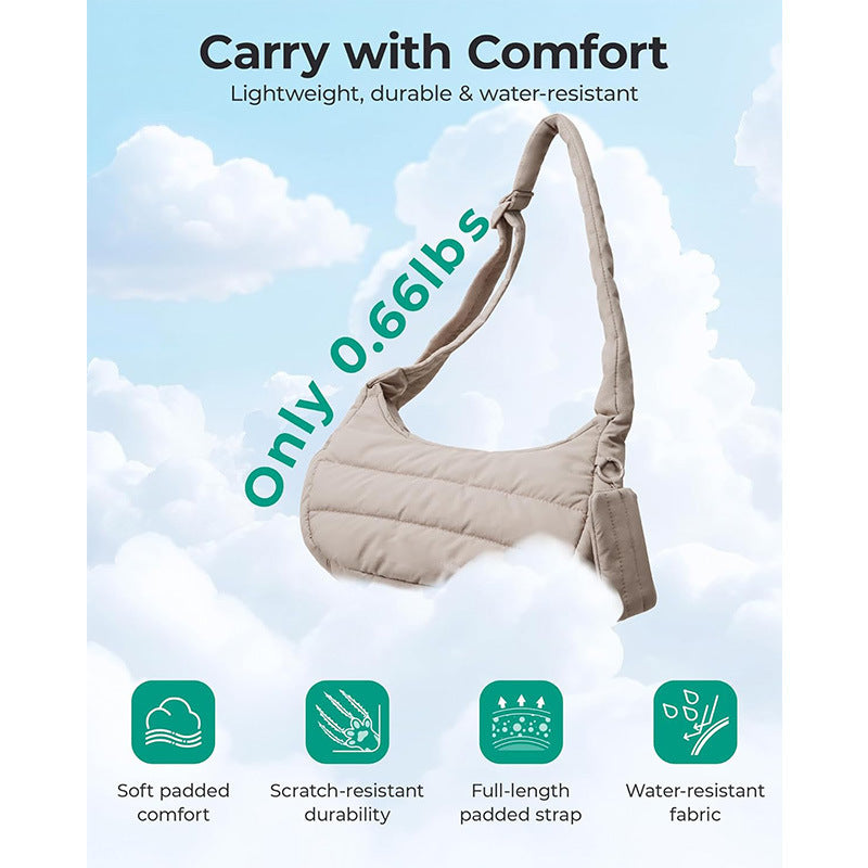 Practical shoulder bag with insulated compartments Kalsten