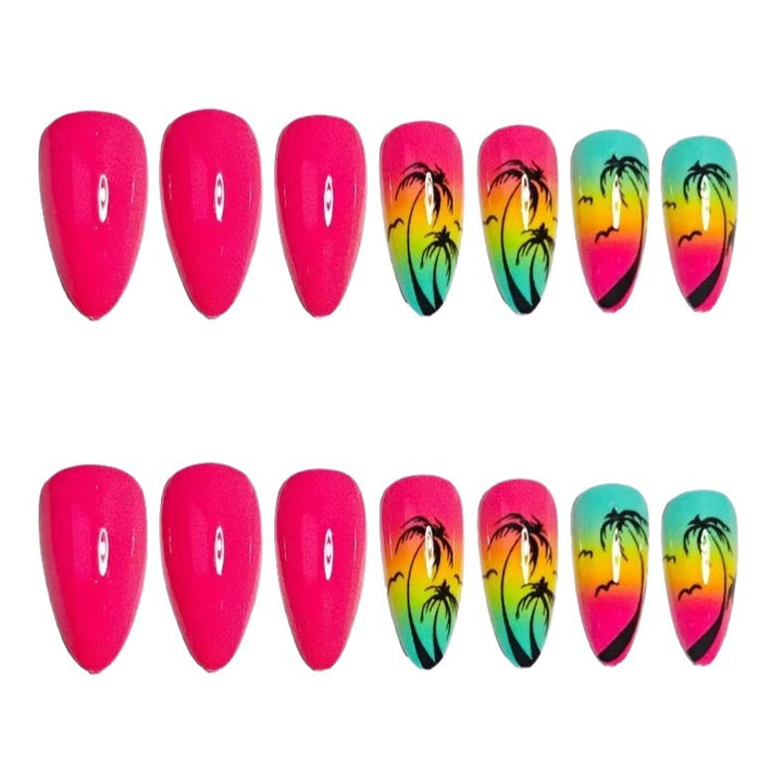 Tropical Paradise Nail Art Set