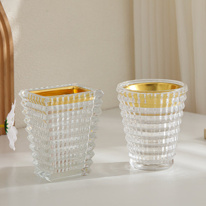 Perforated Removable Inner-Cup Toothbrush & Cosmetic Brush Holder Kalsten