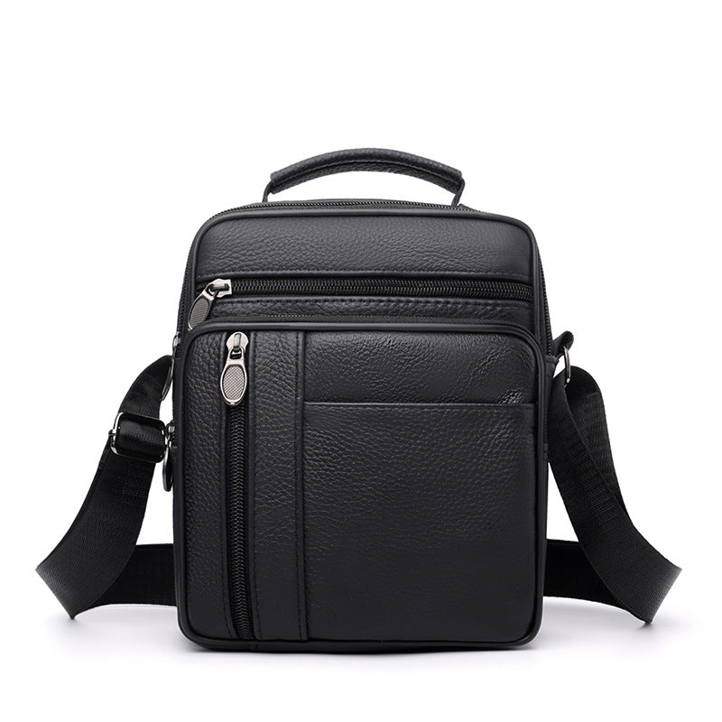 Sleek Multi-Pocket Crossbody Messenger Bag Kalsten