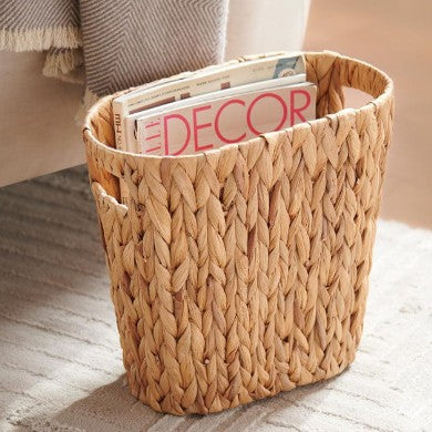Woven Storage Basket with Handles Kalsten