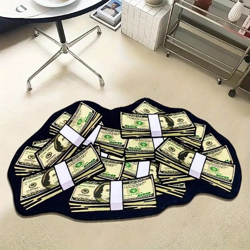 Money Stack Decorative Rug