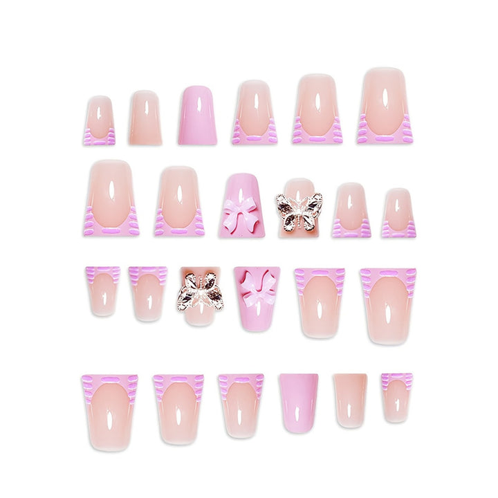 Playful Floral Design Press-On Nail Extensions Kalsten
