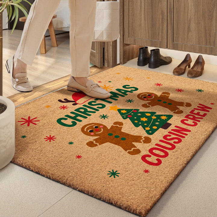 Christmas-Themed Welcome Mat Kalsten