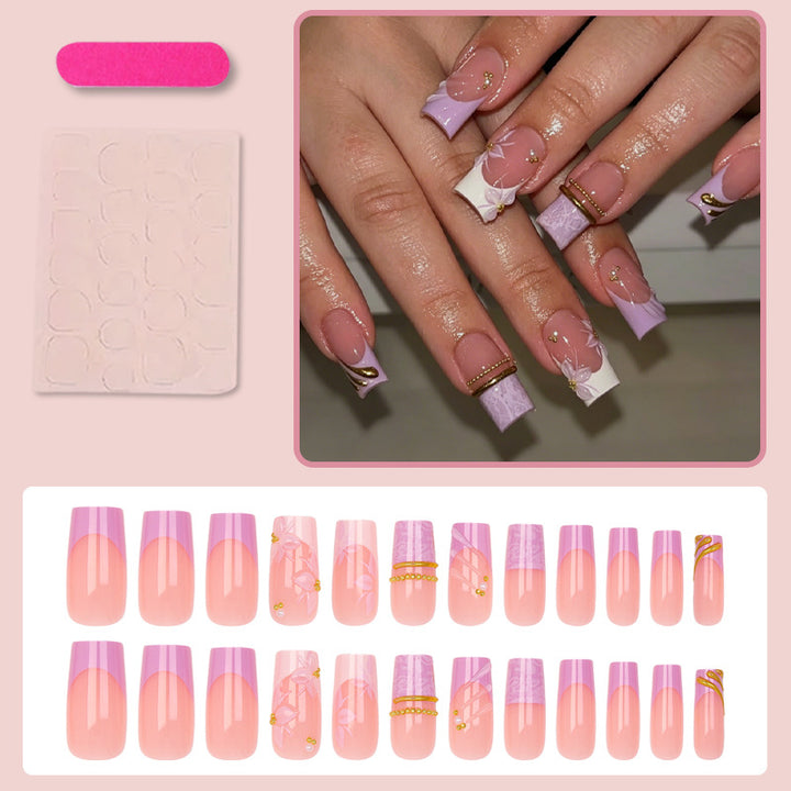 Artificial Nail Set with Elegant and Created Designs Kalsten