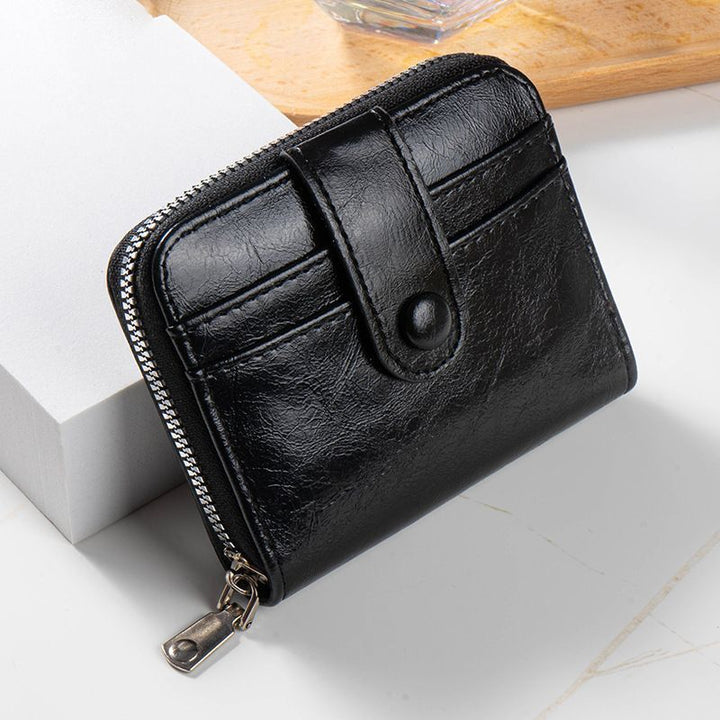Compact Zippered Card Wallet Kalsten