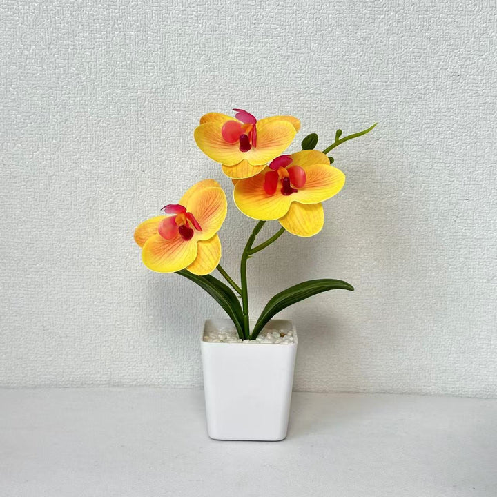 Elegantly Crafted Artificial Orchid Arrangement