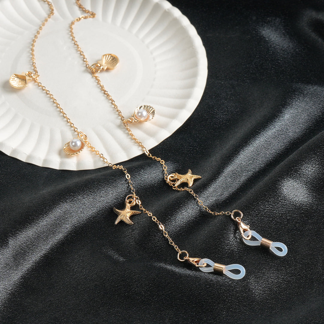 Decorative Coastal-Themed Eyewear Chain Kalsten