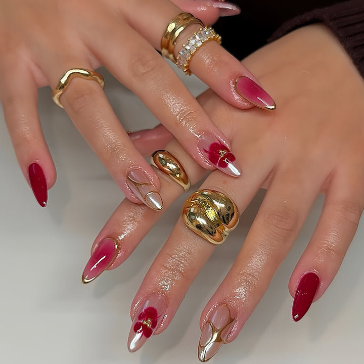 Glamorous Stiletto Nail Extensions Kalsten