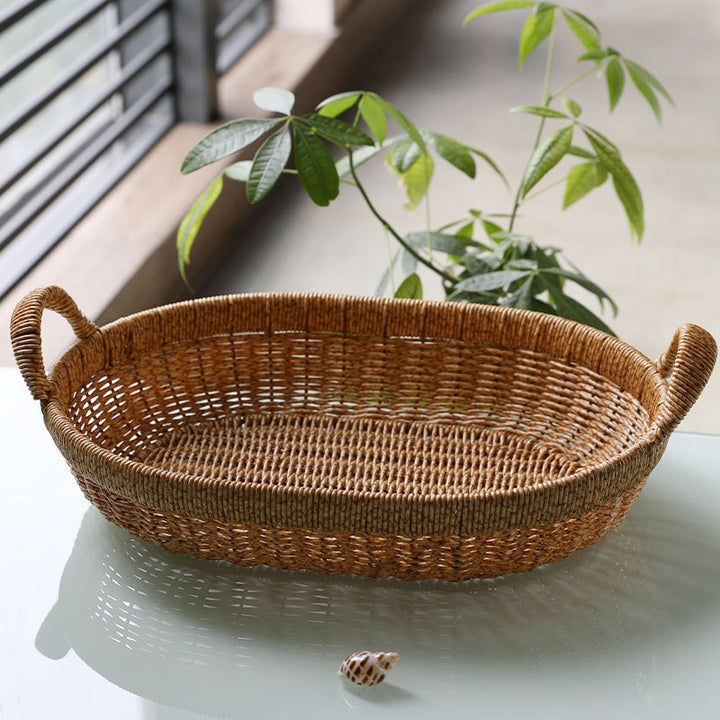 Handcrafted Decorative Woven Storage Basket Kalsten