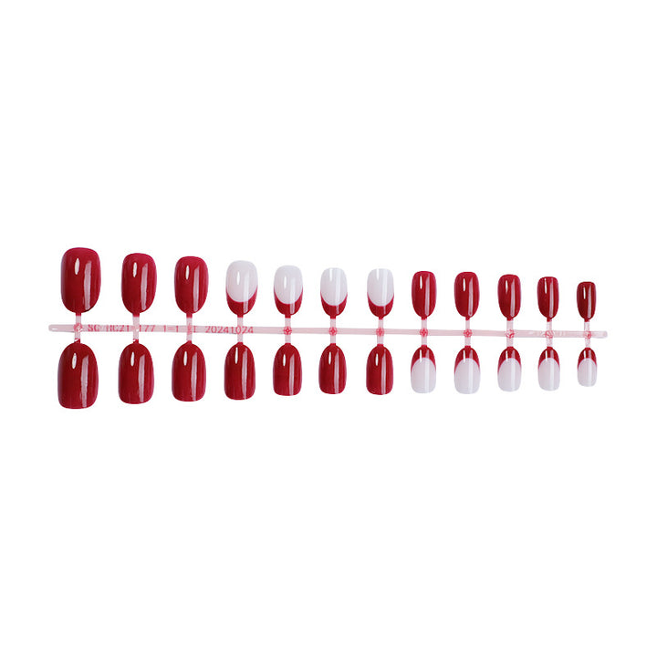 Premium Glossy Press-On Nail Art Set Kalsten