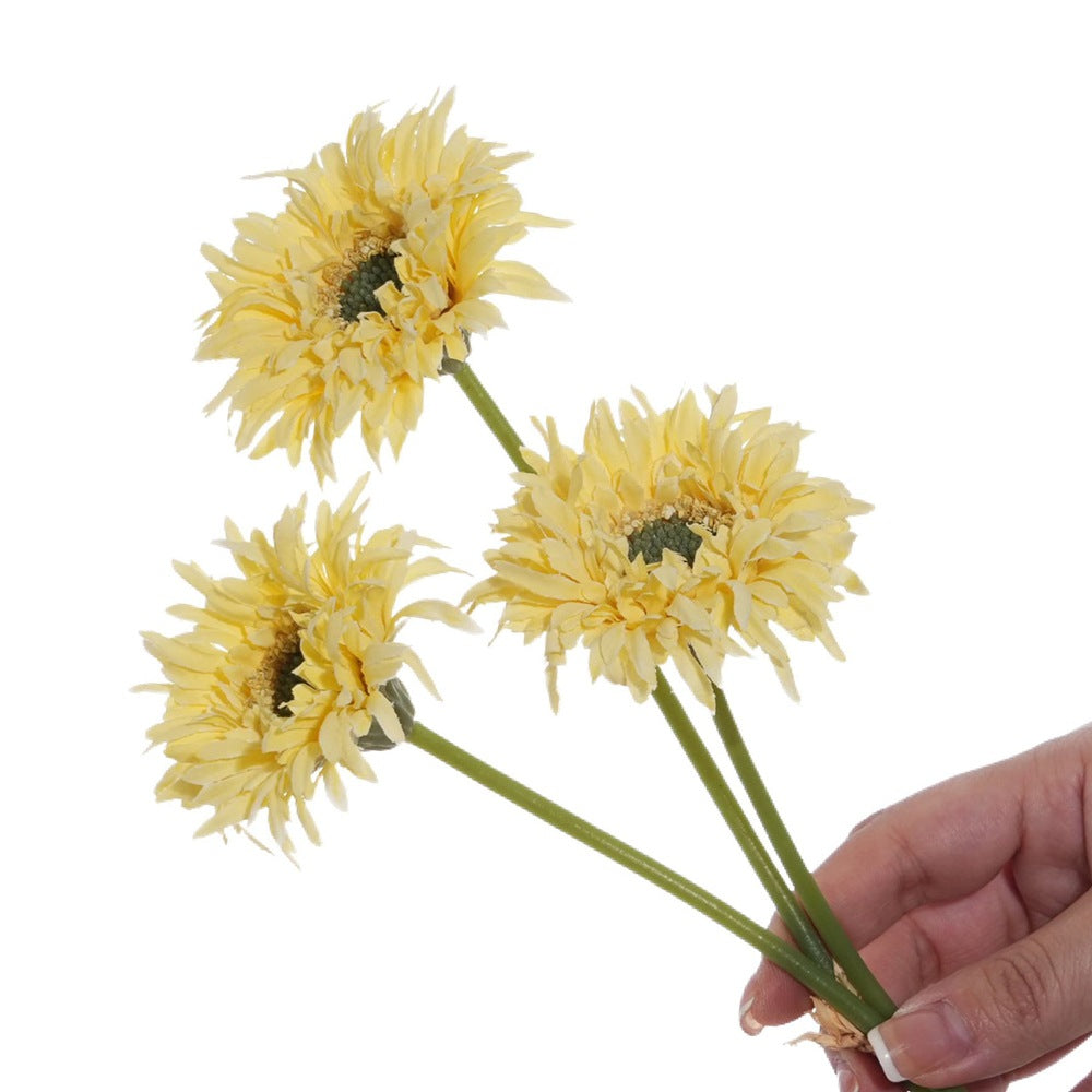 Lifelike Gerbera Daisy Stem
