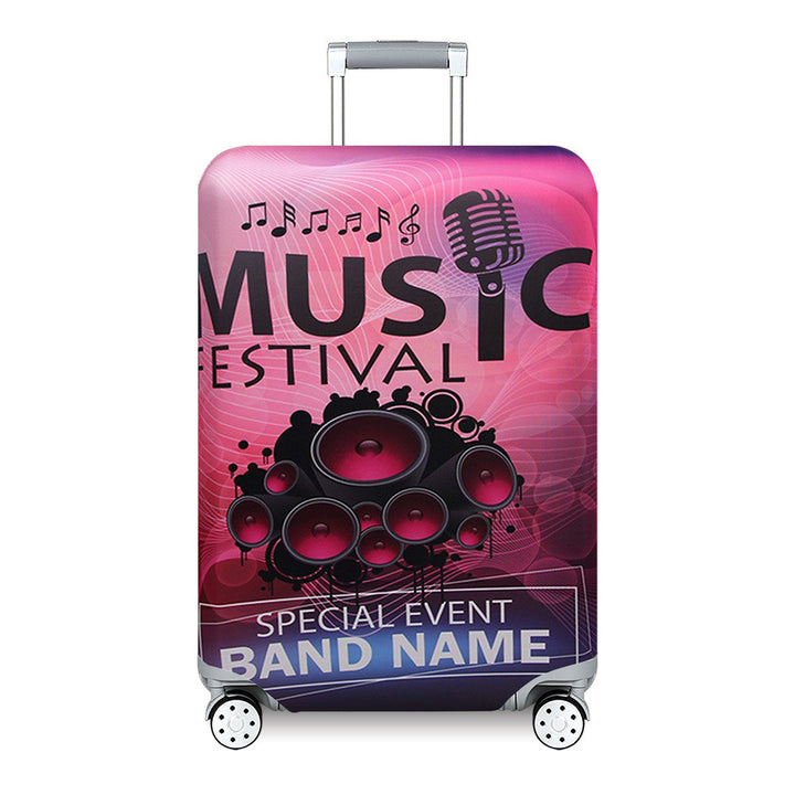 Women's Travel Suitcase with Colorful Floral Design Kalsten