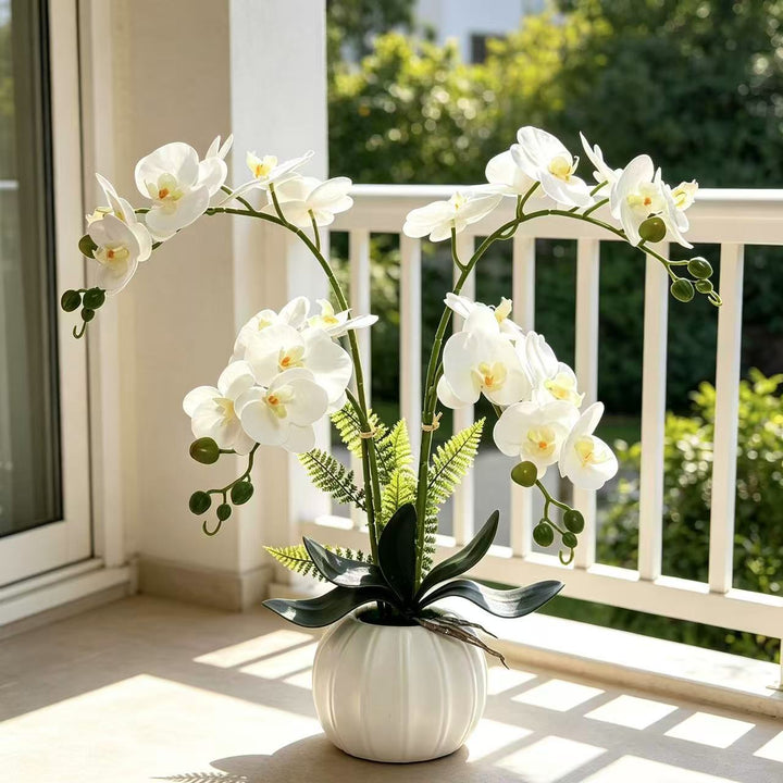 Elegant Artificial Orchid Arrangement 1790480671 for Home Decor