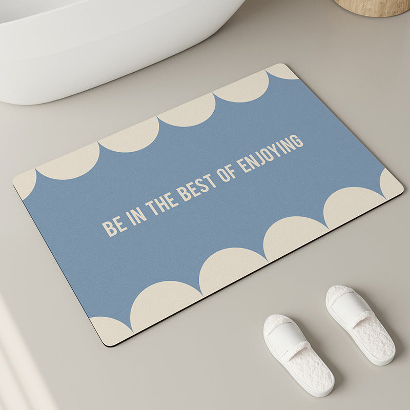 Cozy Bathroom Comfort Mat Kalsten