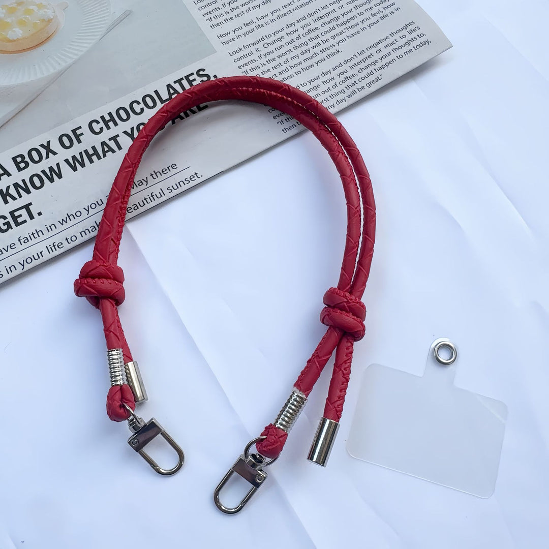 Premium Leather Lanyard Strap Kalsten