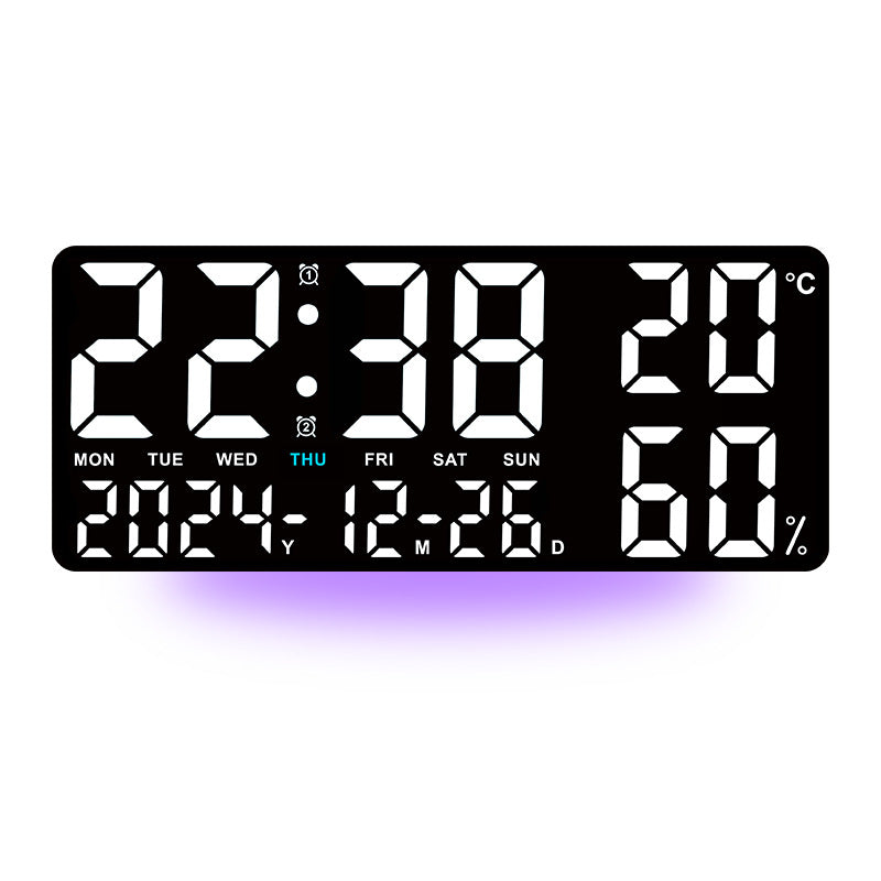 Digital multifunction alarm clock with large LED display Kalsten