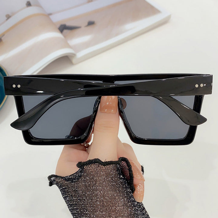 Women's Oversized Sunglasses with Modern Rectangular Frame Kalsten