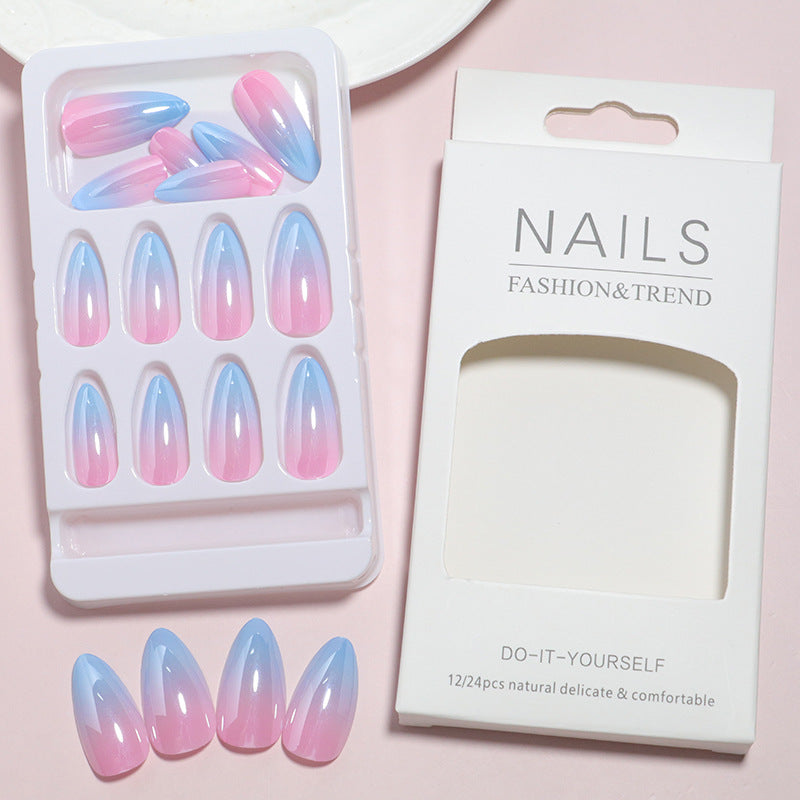 DIY Ombre Gel Nail Tips Kalsten
