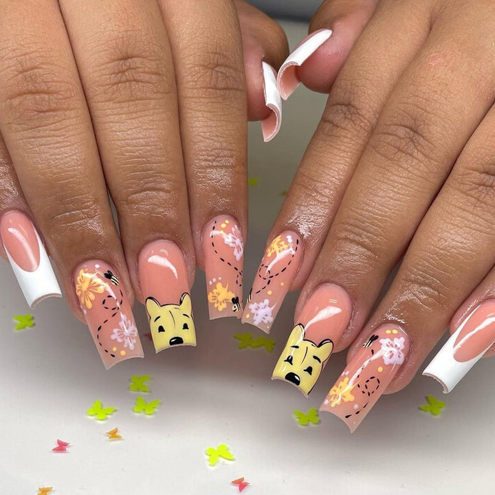 Elegant Heart-Designed Press-On Nail Tips Kalsten